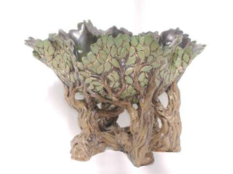 stoneware treebowl