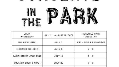 Concerts in the Park - Wednesday Nights