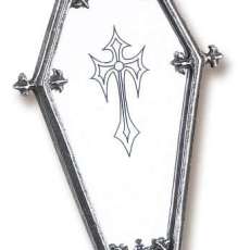 Coffin Makeup Mirror
