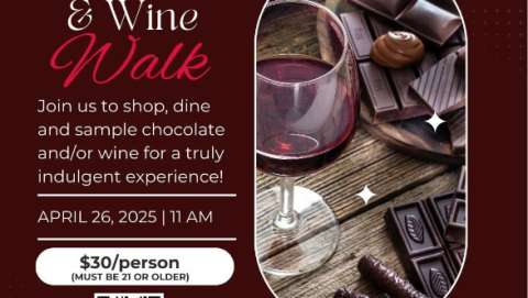 Chocolate & Wine Walk