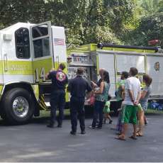 Burke Centre Festival Emergency Vehicle Displays