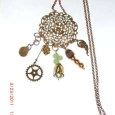 Steampunk necklace