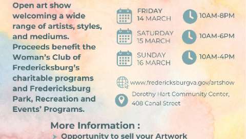 Fredericksburg Fine Arts Show & Sale