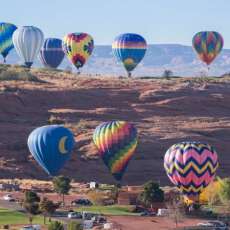 Balloons Over Golf Course
