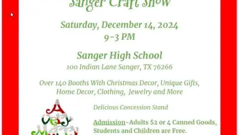 Sanger High Craft Show