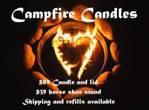Heart-shaped wick candle burning