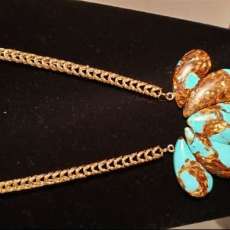 Chain Maile Turquoise