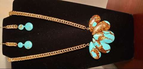Chain Maile Turquoise