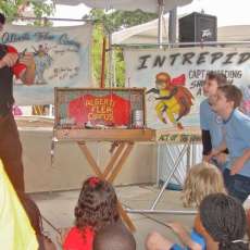 Captain Spaulding Being Shot from His Canon