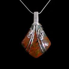 Red River Jasper Pendant