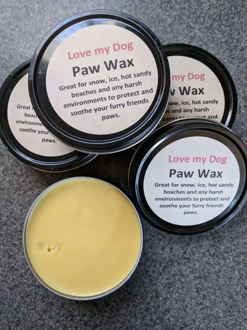 Organic Paw Wax for Dogs Love My Dog, Handmade Grooming