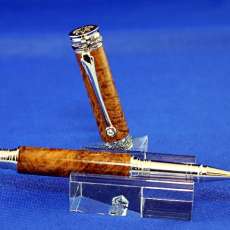 Majestic Jr. pen with Buckeye Burl wood barresl.