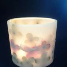 Cypress & Apples Hurricane Candle (Luminary)