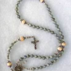 Agnes, heirloom rosary