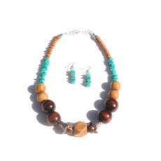 Naturally Beautiful Necklace and Earring set
