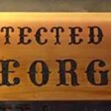 6" X 24" Hand routed Cedar Sign
