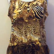 African inspired  tunic tank