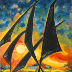 Sailing at Sundown