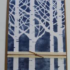 Birch Tree Sympathy Card