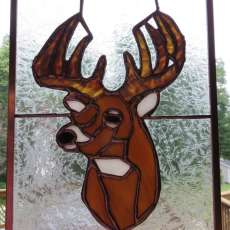Deer (Buck) Stained Glass
