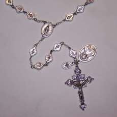 Full Silver Rosary