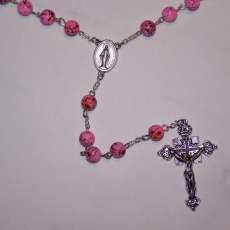 Full Pink Rosary