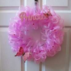 Lil' Princess Door Wreath