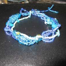 freestyle peyote bracklet