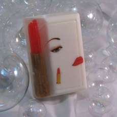 Glamor Gal Artisan Soap:  Lipstick Gal