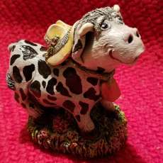 Appletwist Faerie Garden Miniatures- Clarice Cow