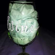 Personalize Wine Glass