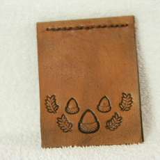 Handmade Leather Money Clip