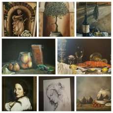 Collage multi paintings