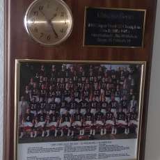 1988 Chicago Bears Super Bowl Collectors Clock