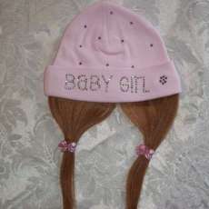 Pink hair capw light hair