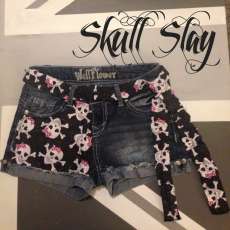 Skull Slay Shorts