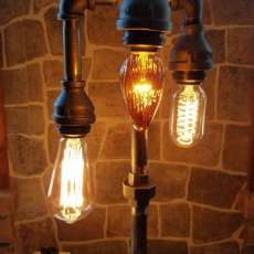 Three Tiered Edison Lamp