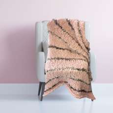 Stripe Knit Blanket
