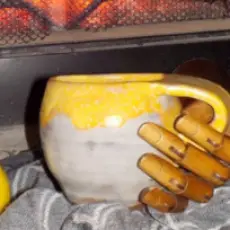 Warm Hands Mug - Lemon Ginge