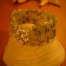 Sand and Seeded Bracelet