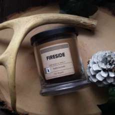 Fireside 9 oz jar candle