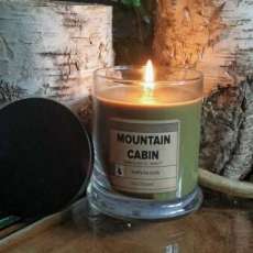 Mountain Cabin 9 oz jar candle