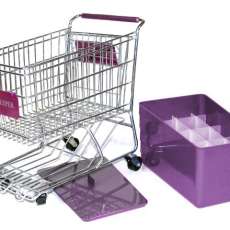 Purple Dreamkeeper Mini Shopping Cart with Matching Insert and Divider