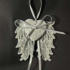 Angel Wings Tree Ornament