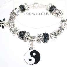 Black & White Zen Pandora Bracelet