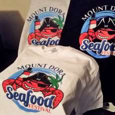 Mount Dora Seafood Festival Event T shirt