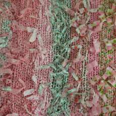 Crochet Quilt Material Rug