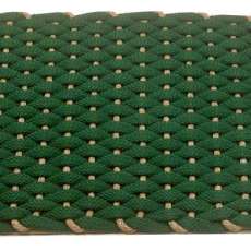 Rockport Rope Mat Green with Tan insert