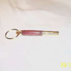 Whistle Key Ring - Red Heart