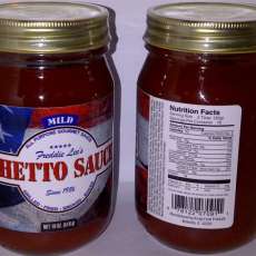 Freddie Lee's Ghetto Sauce Mild Pint 18oz Jar